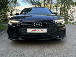 2020 Audi A6 45 TFSI V (C8), чёрный, 4200000 рублей, вид 2