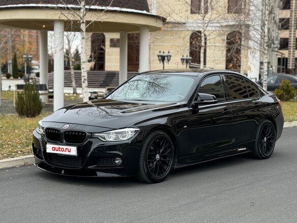 2018 BMW 3 серии 320d VI (F3x) Рестайлинг, чёрный, 2300000 рублей