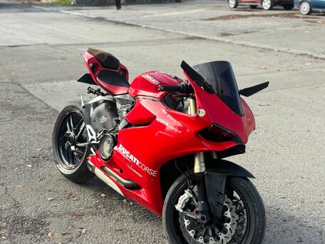 2012 Ducati 1199 Panigale, красный, 950000 рублей, вид 1
