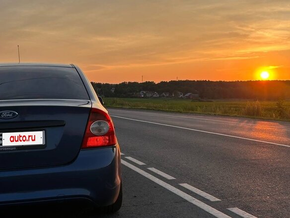 2008 Ford Focus II Рестайлинг, синий, 650000 рублей - вид 6