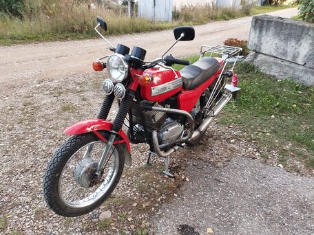 1983 Jawa 350/634, красный, 175000 рублей, вид 2