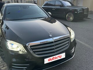 2019 Mercedes-Benz S-Класс 350 d Long VI (W222, C217) Рестайлинг, чёрный, 3990000 рублей, вид 1
