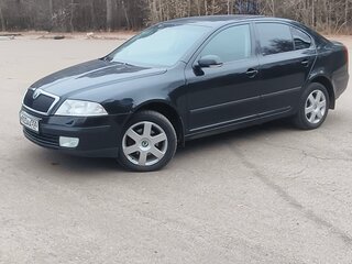 2008 Skoda Octavia II (A5), чёрный, 699000 рублей, вид 2