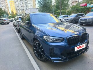 2022 BMW X3 M40i III (G01) Рестайлинг, синий, 7350000 рублей, вид 2