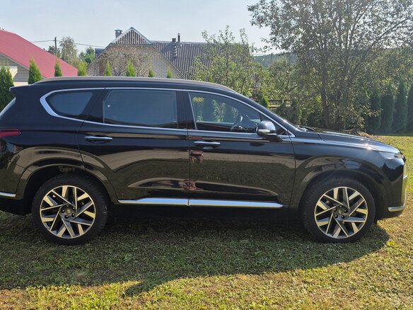 2020 Hyundai Santa Fe IV Рестайлинг, чёрный, 3261000 рублей - вид 4