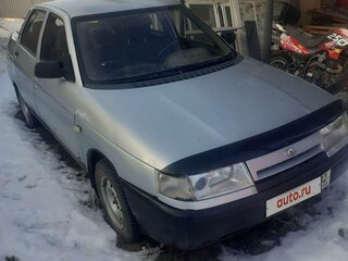 2002 Lada (ВАЗ) 2110, серебристый, 75000 рублей, вид 1