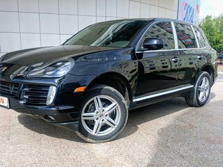 2007 Porsche Cayenne I Рестайлинг (957), чёрный, 1650000 рублей, вид 3