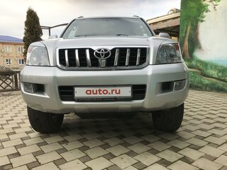 2003 Toyota Land Cruiser Prado 120 Series, серебристый, 2350000 рублей, вид 1