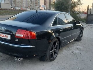 2005 Audi A8 II (D3) Рестайлинг, чёрный, 1230000 рублей, вид 4