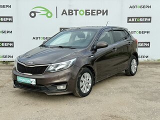 2016 Kia Rio III Рестайлинг, коричневый, 735300 рублей, вид 1