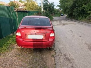 2006 Lada (ВАЗ) Kalina I, красный, 190000 рублей, вид 4