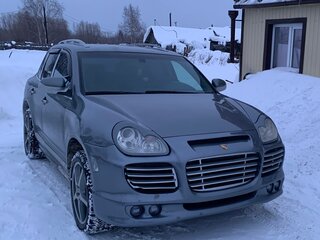 2005 Porsche Cayenne S I (955), серый, 1450000 рублей, вид 2