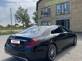 2018 Mercedes-Benz S-Класс 350 d Long VI (W222, C217) Рестайлинг, чёрный, 3350000 рублей, вид 4