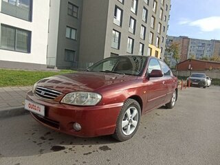 2008 Kia Spectra I Рестайлинг 2, красный, 295000 рублей, вид 1
