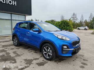 2020 Kia Sportage IV Рестайлинг, синий, 1949000 рублей, вид 3