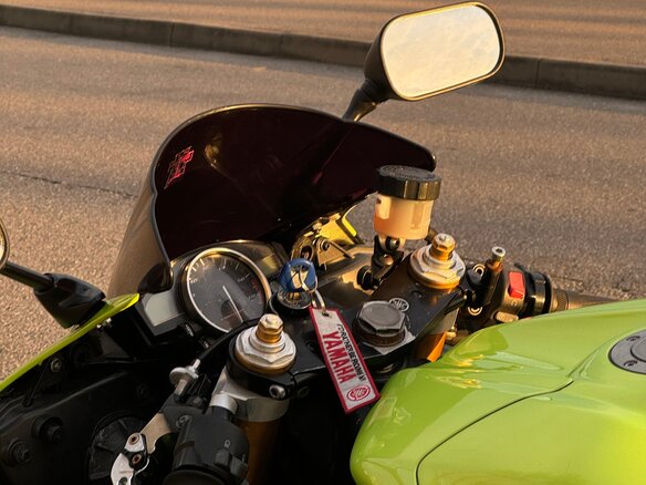 2007 Yamaha YZF-R6, зелёный, 680000 рублей - вид 5