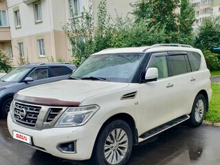 2014 Nissan Patrol VI (Y62) Рестайлинг, белый, 3000000 рублей, вид 1