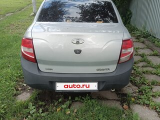 2014 Lada (ВАЗ) Granta I, серебристый, 300000 рублей, вид 2