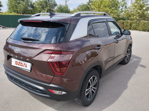 2021 Hyundai Creta II, коричневый, 2140000 рублей - вид 21