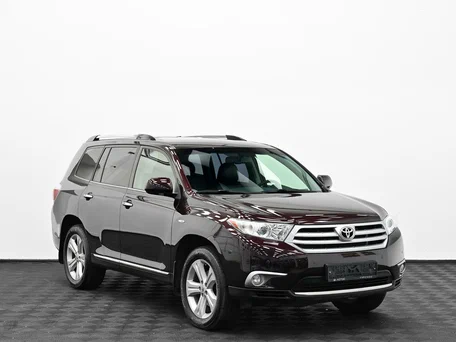 2012 Toyota Highlander II (XU40) Рестайлинг, пурпурный, 2049000 рублей, вид 1