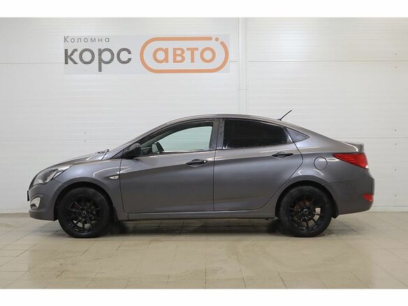 2016 Hyundai Solaris I Рестайлинг, серый - вид 1