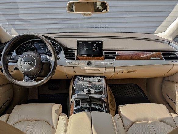 2014 Audi A8 III (D4) Рестайлинг, чёрный - вид 13