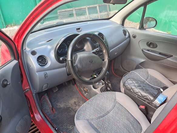 2012 Daewoo Matiz I Рестайлинг, красный, 134000 рублей - вид 4