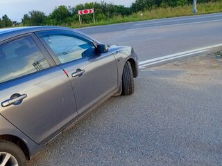 2007 Mazda 3 I (BK) Рестайлинг, серый, 450000 рублей, вид 2