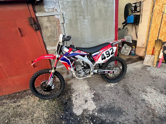 2008 Honda CRF 450R, красный, 330000 рублей - вид 6