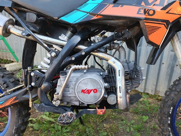 2021 Kayo Evolution YX125EM, чёрный, 74000 рублей - вид 7