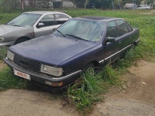 1989 Audi 200 II (C3) Рестайлинг, синий, 200000 рублей, вид 1