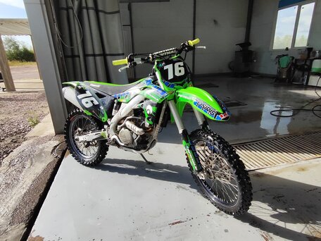 2016 Kawasaki KX 250, зелёный, 410000 рублей, вид 3