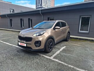 2017 Kia Sportage IV, коричневый, 1800000 рублей, вид 3