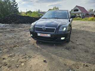2005 Toyota Avensis II, чёрный, 750000 рублей, вид 4