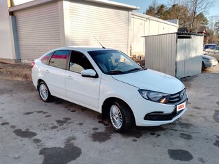 2020 Lada (ВАЗ) Granta I Рестайлинг, белый, 850000 рублей, вид 5