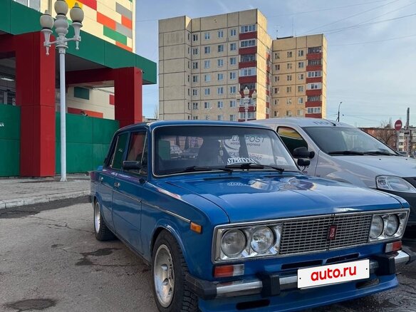 1983 Lada (ВАЗ) 2106, синий, 200000 рублей - вид 6