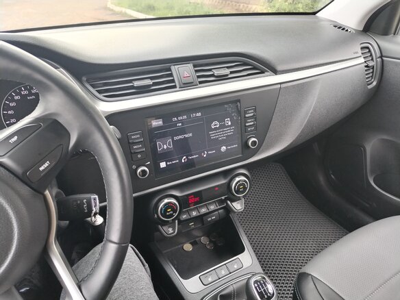 2022 Kia Rio X IV Рестайлинг, серый, 2150000 рублей - вид 10