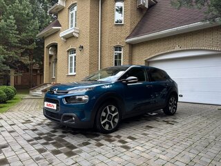 2019 Citroen C4 Cactus I Рестайлинг, синий, 1420000 рублей, вид 1