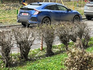 2019 Honda Civic X, синий, 2450000 рублей, вид 4