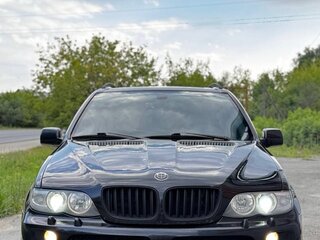 2004 BMW X5 3.0d I (E53) Рестайлинг, чёрный, 1500000 рублей, вид 4