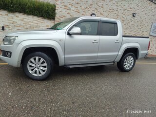 2011 Volkswagen Amarok I, серый, 1800000 рублей, вид 4
