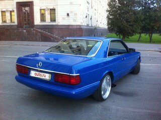 1990 Mercedes-Benz S-Класс 560 II (W126) Рестайлинг, голубой, 2900000 рублей, вид 5