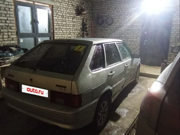 2005 Lada (ВАЗ) 2114, серебристый, 140000 рублей - вид 6