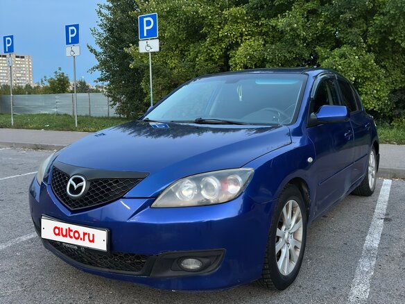 2006 Mazda 3 I (BK), синий