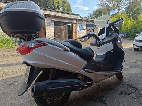 2011 Sym Maxsym 400, белый, 190000 рублей, вид 5