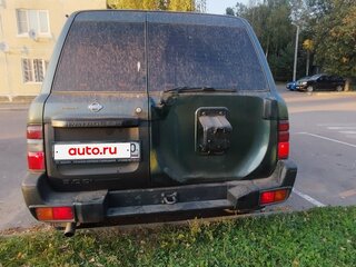 2000 Nissan Patrol V (Y61), зелёный, 810000 рублей, вид 2