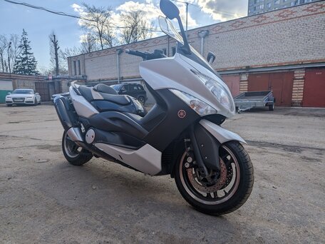 2010 Yamaha TMAX, белый, 450000 рублей, вид 1