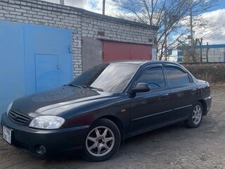 2008 Kia Spectra I Рестайлинг 2, чёрный, 310000 рублей, вид 2