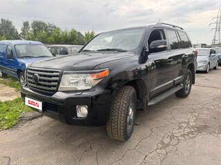 2013 Toyota Land Cruiser 200 Series Рестайлинг 1, чёрный, 4170000 рублей, вид 2