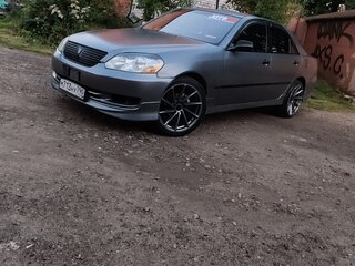 2001 Toyota Mark II IX (X110), серебристый, 1700000 рублей, вид 2